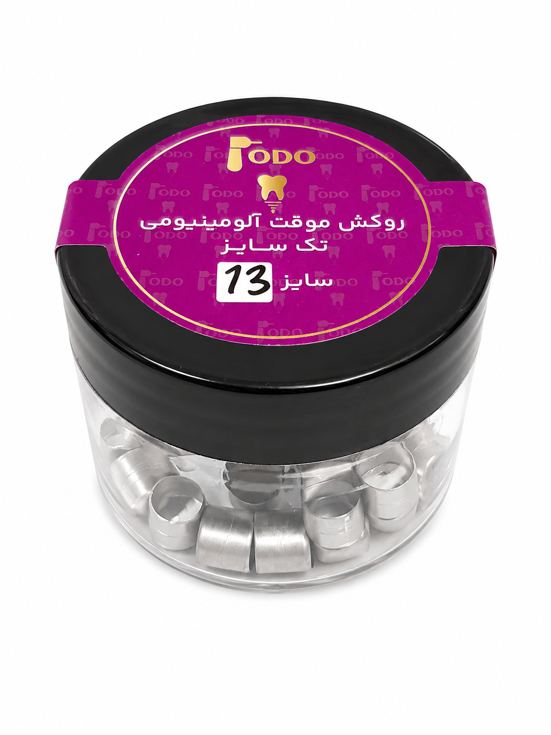 روکش موقت دندان آلومینیومی