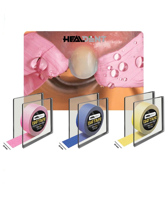 نوار ایزولاسیون تفلون (Iso Tape) هیلدنت برند: HEALDENT